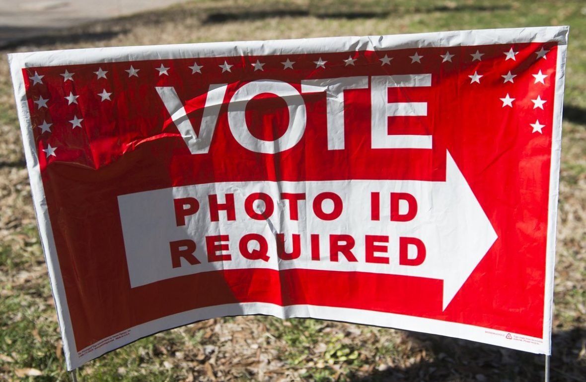 voter id sign
